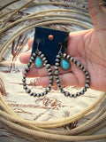 Silver Pearl Teardrops