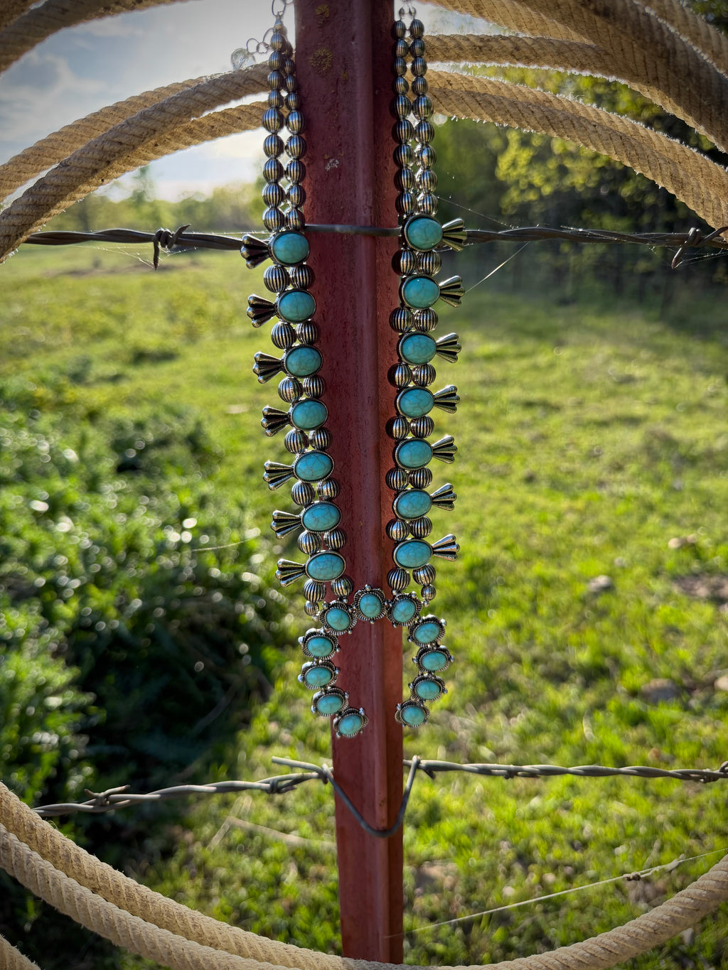 The High Desert Squash Blossom Necklace